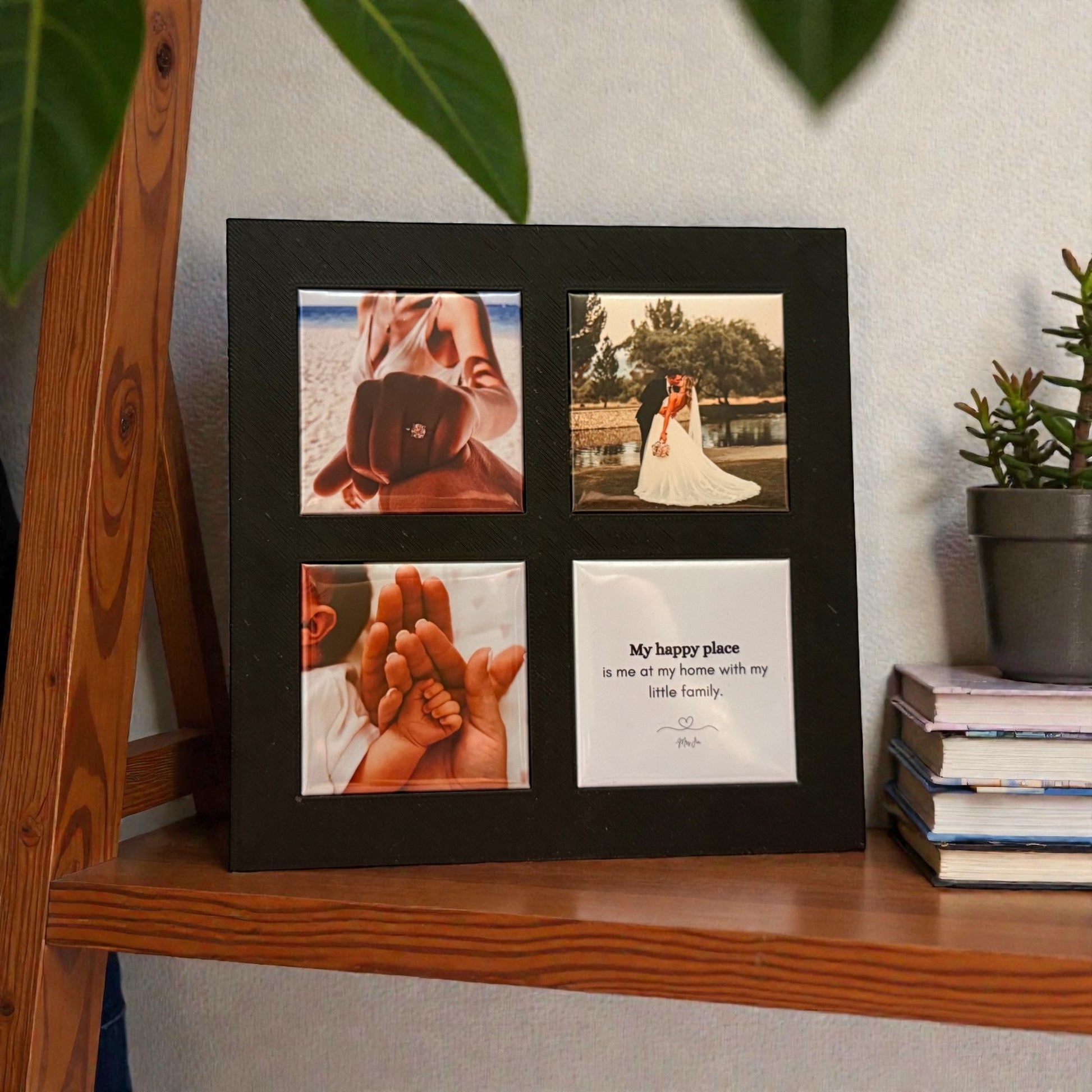 Frame for magnet photos.